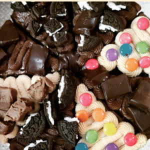 chocolate brownie pizza