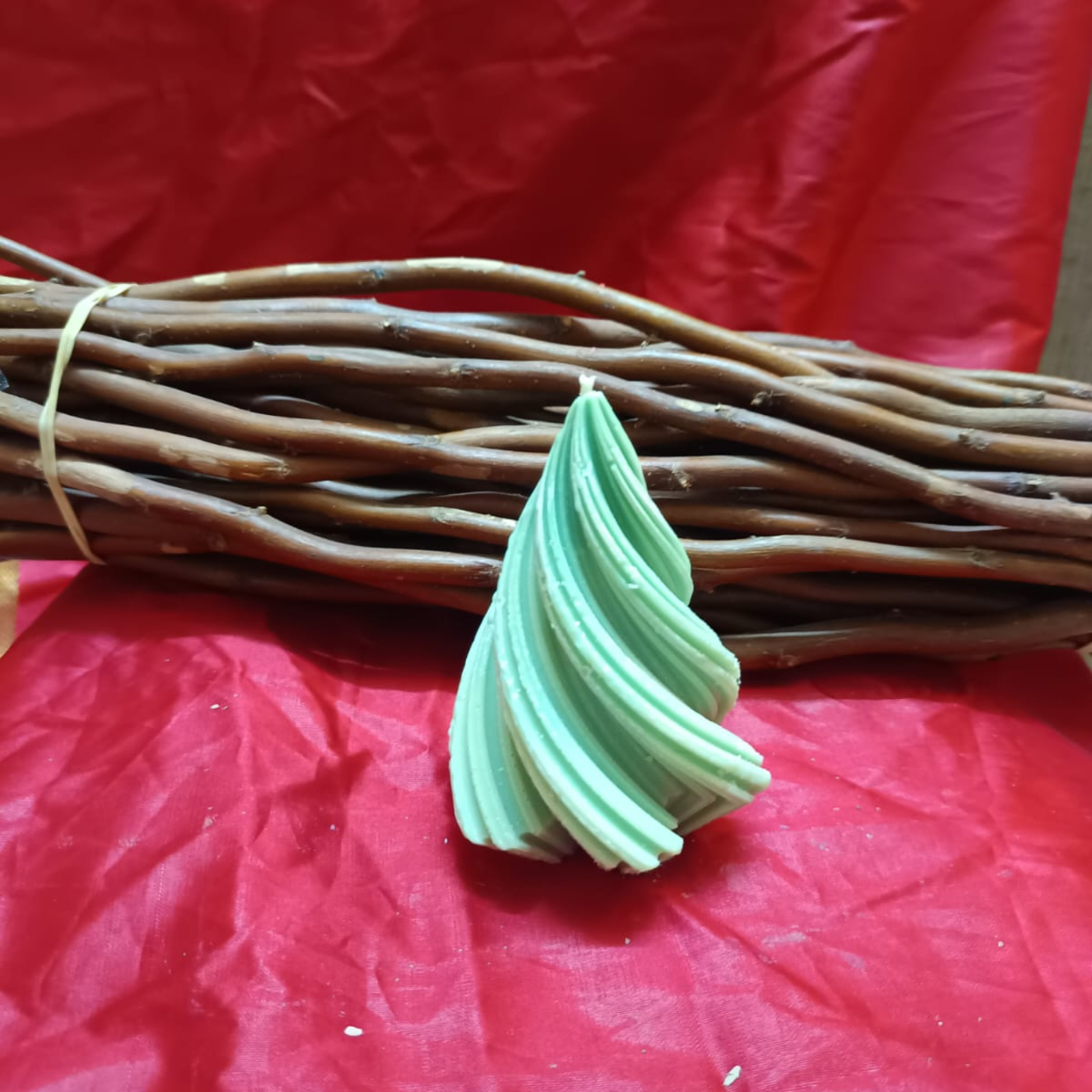 Big Spiral Tree Candle