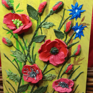 Poppy flower full board masterclass
